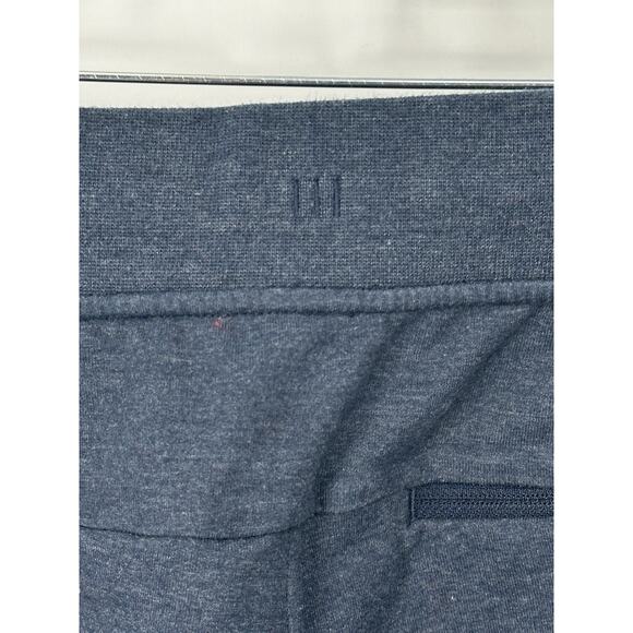 Lululemon Men’s Medium Navy Drawstring Shorts Cotton-Blend Casual Lounge Stretch - Picture 8 of 13